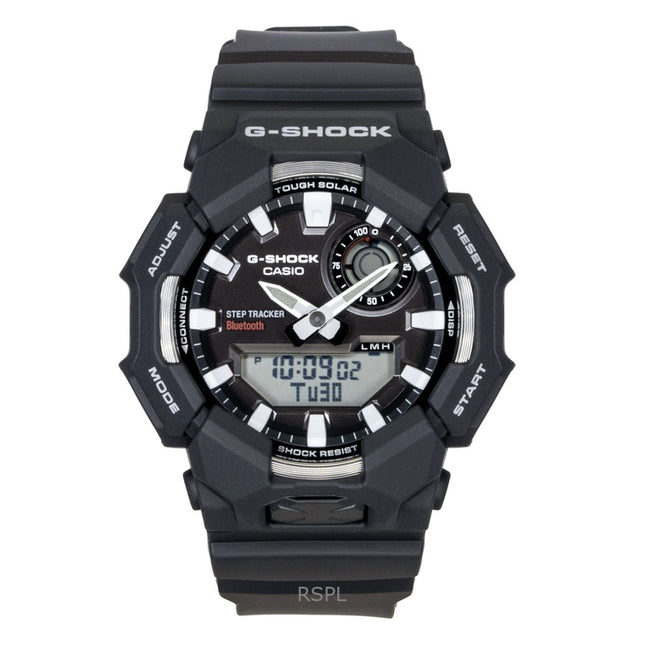 Casio G-Shock Analog Digital Smartphone Link Bio-Based Resin Black Dial Solar GA-B010-1A 200M Men's Watch