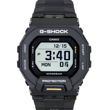 Casio G-Shock G-Squad Digital Smartphone Link Black Resin Strap Quartz GBD-200-1A1 200M Men's Watch