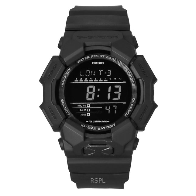 Casio G-Shock Digital Bio-Based Resin Strap Quartz GD-010-1A1 200M Men's Watch