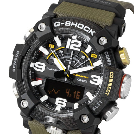 Casio G-Shock Master of G-Land Mudmaster Analog Digital Smartphone Link Black Dial Quartz GG-B100X-1A3 200M Men's Watch