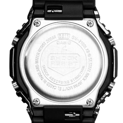 Casio G-Shock Analog Digital Bio-Based Resin Strap Black Dial Quartz GM-2100LXB-1A9 200M Men's Watch