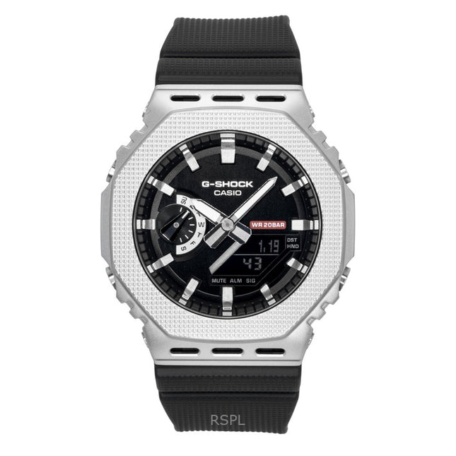 Casio G-Shock G-Steel Analog Digital Bio-Based Resin Strap Black Dial Quartz GM-2100M-1A 200M Men's Watch