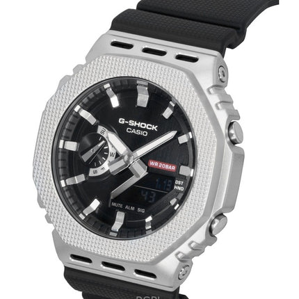 Casio G-Shock G-Steel Analog Digital Bio-Based Resin Strap Black Dial Quartz GM-2100M-1A 200M Men's Watch