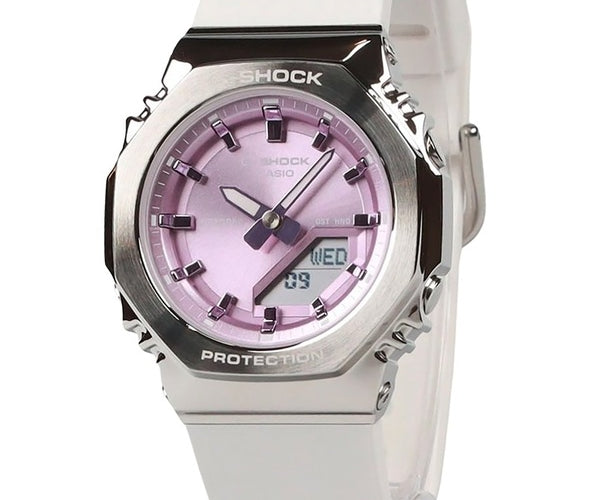 Casio G-Shock Pink Dial GM-S2110-7A6 200M Women's Watch
