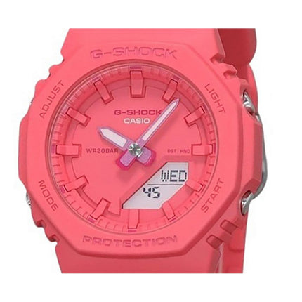 Casio G-Shock Analog Digital Resin Strap Pink Dial Quartz GMA-P2100-4A 200M Women's Watch