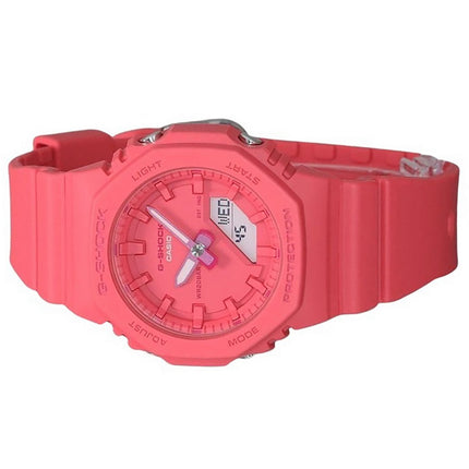 Casio G-Shock Analog Digital Resin Strap Pink Dial Quartz GMA-P2100-4A 200M Women's Watch