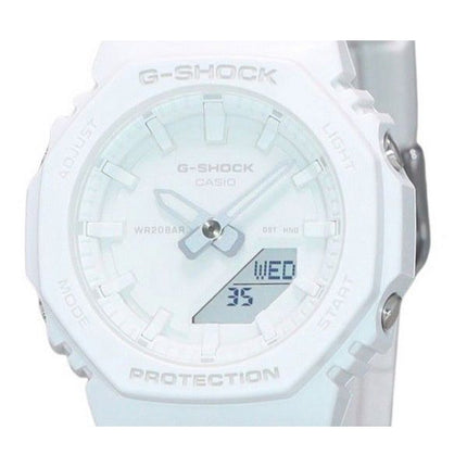 Casio G-Shock Analog Digital Resin Strap White Dial Quartz GMA-P2100-7A 200M Women's Watch