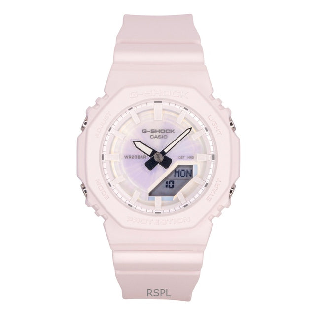 Casio G-Shock Analog Digital Resin Strap Polarized Pink Dial Quartz GMA-P2100PC-4A 200M Women's Watch