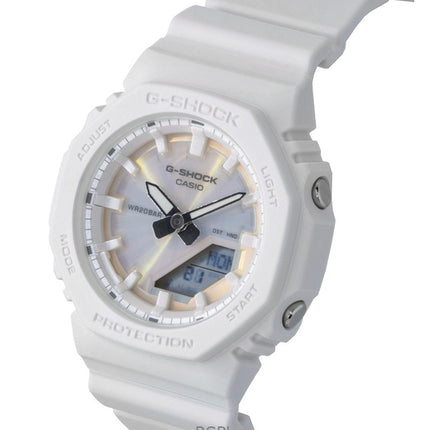 Casio G-Shock Analog Digital Resin Strap Polarized White Dial Quartz GMA-P2100PC-7A 200M Women's Watch