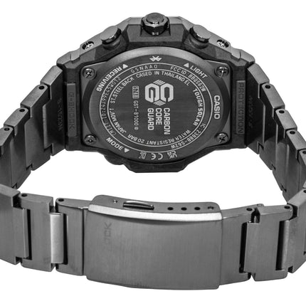 Casio G-Shock Smartphone Link Analog Stainless Steel Black Dial Solar GST-B1000BD-1A 200M Men's Watch