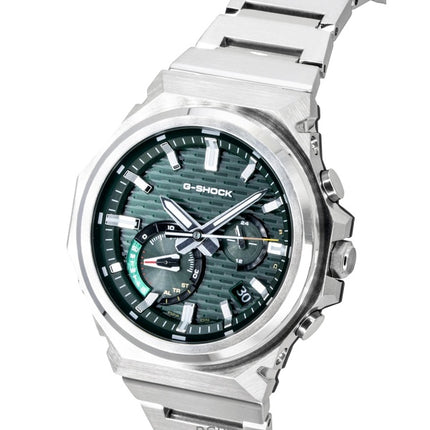 Casio G-Shock G-Steel Analog Smartphone Link Stainless Steel Green Dial Solar GST-B1000D-3A 200M Men's Watch