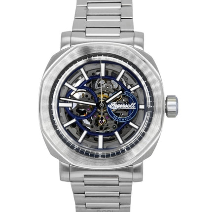 Ingersoll The Outrider Stainless Steel Grey Skeleton Dial Automatic I16403 Men's Watch