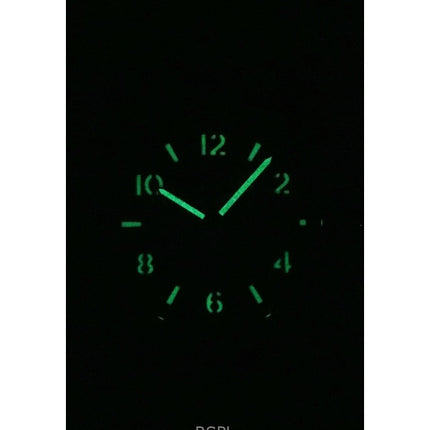 Ingersoll The Anvil Leather Strap Black Skeleton Dial Automatic I16602 Men's Watch