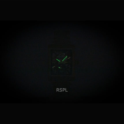 Ingersoll The Spur Gold Tone Stainless Steel Black Skeleton Dial Automatic I17002 Men's Watch