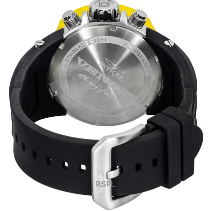 Invicta Venom Hydra GMT Chronograph Silicone Strap Black Dial Quartz 48236 200M Men's Watch
