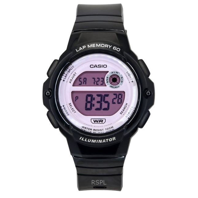 Casio Standard Digital Black Resin Strap Quartz LWS-1200H-1A2V 100M Women's Watch
