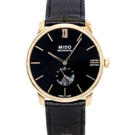 Mido Baroncelli Limited Edition Leather Black Dial Automatic M037.405.36.050.00 Men's Watch