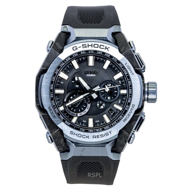 Casio G-Shock MT-G Analog Smartphone Link Black Dial Solar MTG-B4000B-1A2 200M Men's Watch