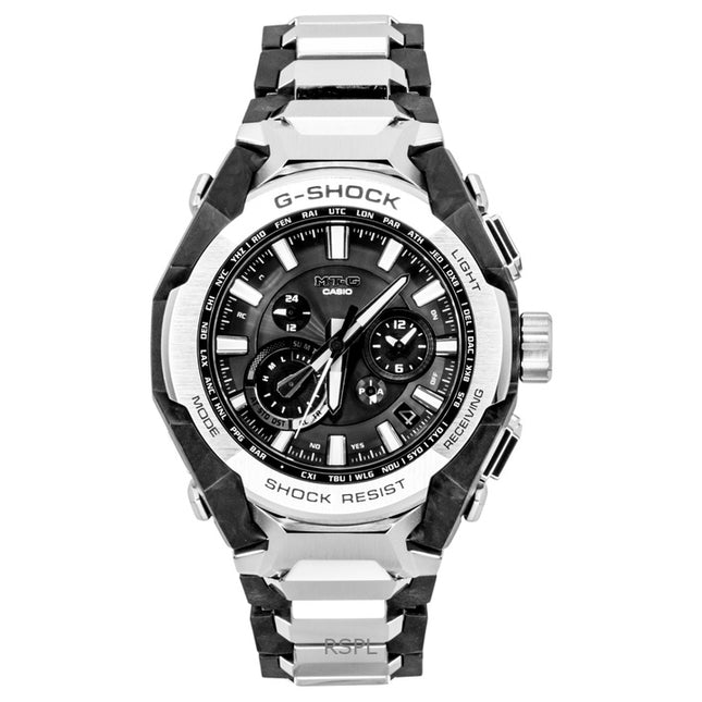 Casio G-Shock MT-G Analog Smartphone Link Black Dial Solar MTG-B4000D-1A 200M Men's Watch