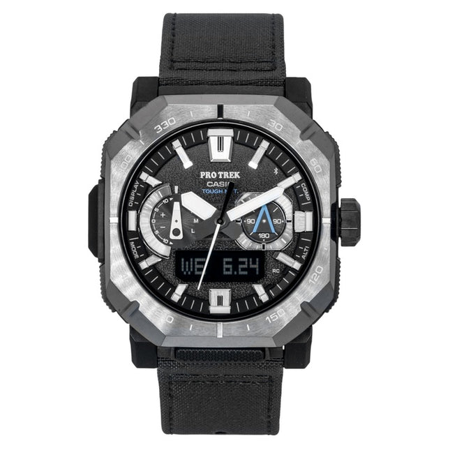 Casio Pro Trek Analog Digital Smartphone Link Black Dial Solar PRW-B1000B-2 100M Men's Watch