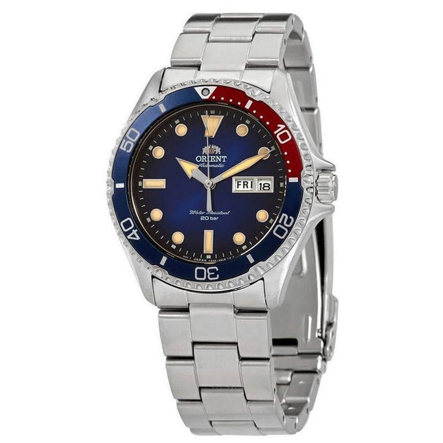 Orient Mako Kamasu Blue Dial Automatic Divers RA-AA0812L19B 200M Mens Watch