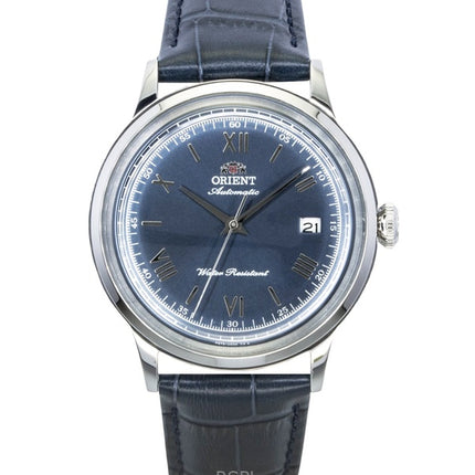 Orient Bambino Classic Leather Strap Navy Blue Dial Automatic RA-AC0024L Men's Watch