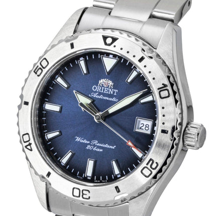 Orient Mako Sport Stainless Steel Blue Dial Automatic Diver's RA-AC0Q14L 200M Men's Watch
