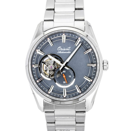 Orient Stretto 75th Anniversary Limited Edition Stainless Steel Open Heart Grey Dial Automatic RA-AR0012N Men's Watch