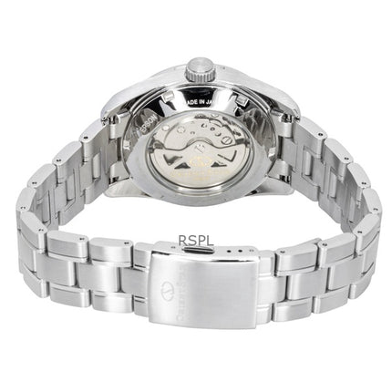 Orient Star Contemporary Stainless Steel Ice Blue Dial Automatic RE-AU0109L 100M Men's Watch