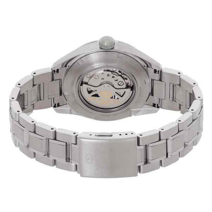 Orient Star Contemporary Stainless Steel Skeleton Silver Dial Automatic RE-AV0125S00B 100M Men's Watch
