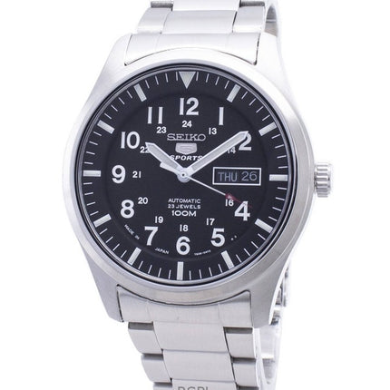 Refurbished Seiko 5 Sports Black Dial Automatic SNZG13J1 Men's Watch