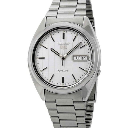 Refurbished Seiko 5 White Dial Automatic SNXF05K1 Men's Watch