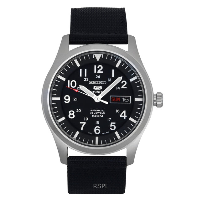 Refurbished Seiko 5 Sports Black Dial Automatic SNZG15K1 Men’s Watch