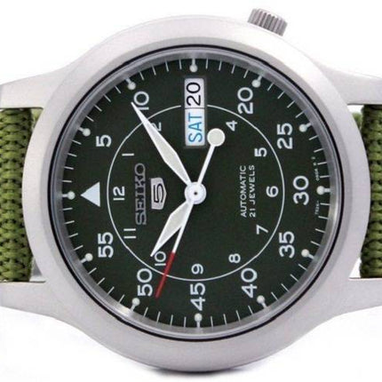 Refurbished Seiko 5 Military Green Dial Automatic SNK805K2 Men's Watch