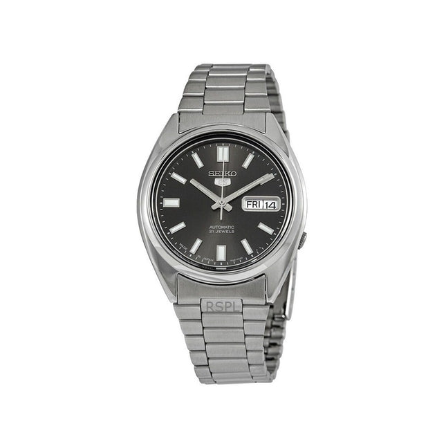 Refurbished Seiko 5 Black Dial Automatic SNXS79J1 Men's Watch