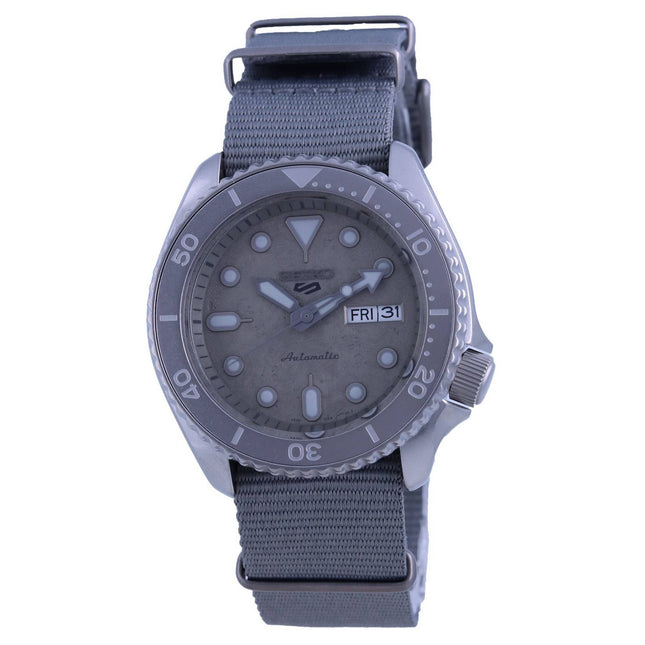 Refurbished Seiko 5 Sports Grey Dial Automatic SRPG61K1 100M Men's Watch