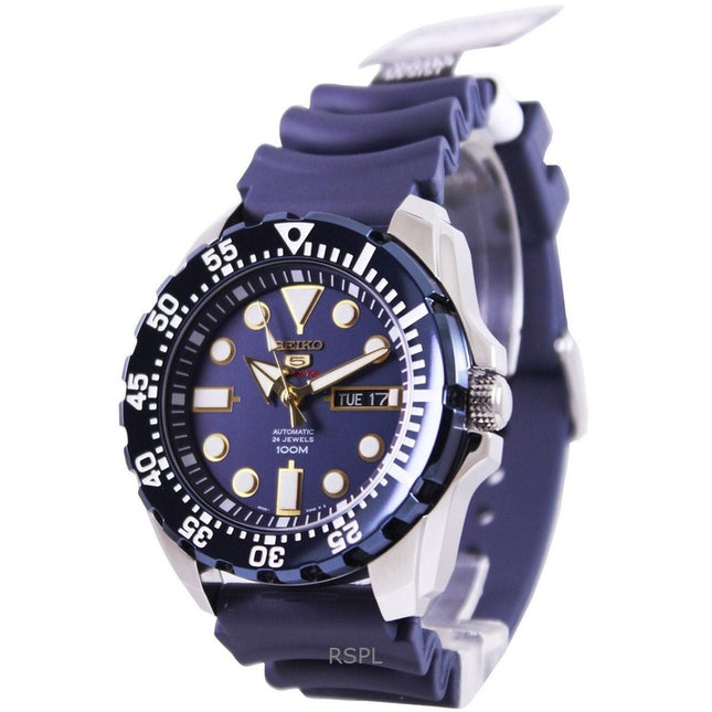 Refurbished Seiko 5 Sports Blue Dial Automatic SRP605K2 Men's Watch