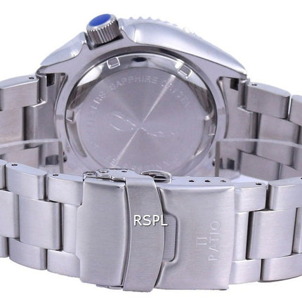 Ratio FreeDiver Blue Dial Sapphire Crystal Stainless Steel Automatic RTB202 200M Men's Watch
