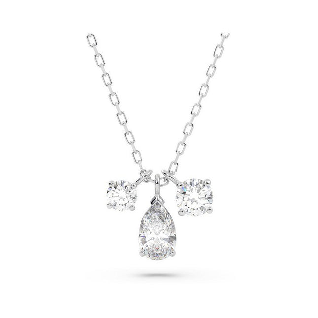 Swarovski Mesmera Rhodium Plated And Zirconia Pendant 5571077 For Women
