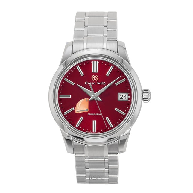 Grand Seiko Elegance Limited Edition 20th Anniversary Stainless Steel Red Dial Automatic SBGA499G 100M Men's Watch