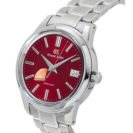 Grand Seiko Elegance Limited Edition 20th Anniversary Stainless Steel Red Dial Automatic SBGA499G 100M Men's Watch