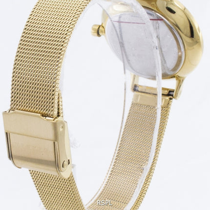 Skagen Anita Gold Tone Mesh Bracelet Crystallized SKW2150 Women's Watch