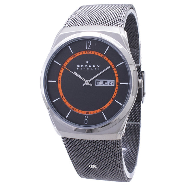 Skagen Melbye Titanium Case with Mesh Band SKW6007 Mens Watch