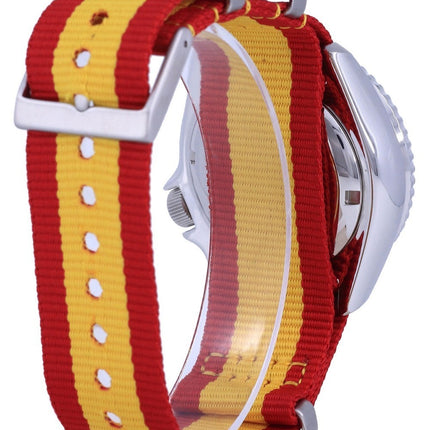 Seiko Automatic Divers Polyester Japan Made SKX009J1-var-NATO29 200M Mens Watch