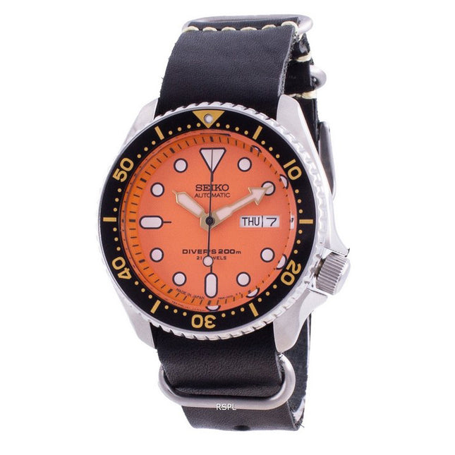 Seiko Automatic Diver's SKX011J1-var-LS19 200M Japan Made Men's Watch