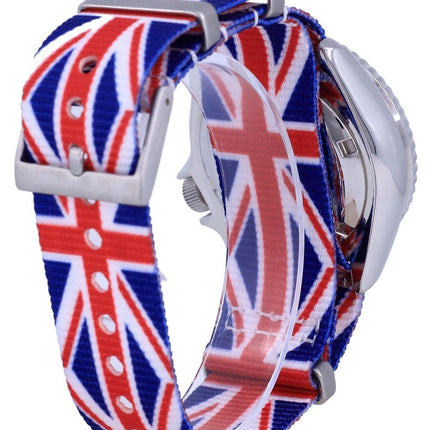 Seiko Automatic Divers Japan Made Polyester SKX011J1-var-NATO28 200M Mens Watch