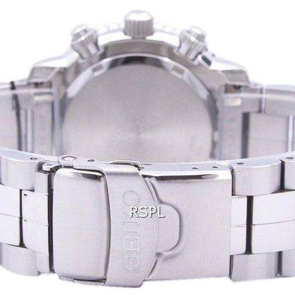 Refurbished Seiko Flightmaster SNA411 SNA411P1 SNA411P Pilot's Flight Alarm Chronograph Men's Watch