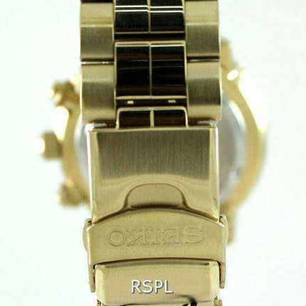 Refurbished Seiko Flight Alarm Chronograph Pilot's SNA414 SNA414P1 SNA414P Men's Watch