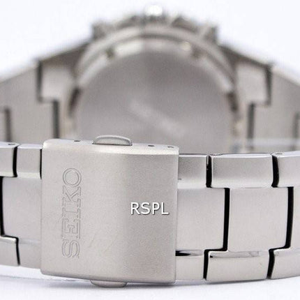 Refurbished Seiko Titanium Chronograph SND419 SND419P1 SND419P Men's Watch