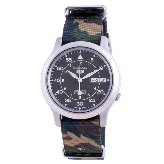 Seiko 5 Military SNK805K2-var-NATOS18 Automatic Nylon Strap Men's Watch